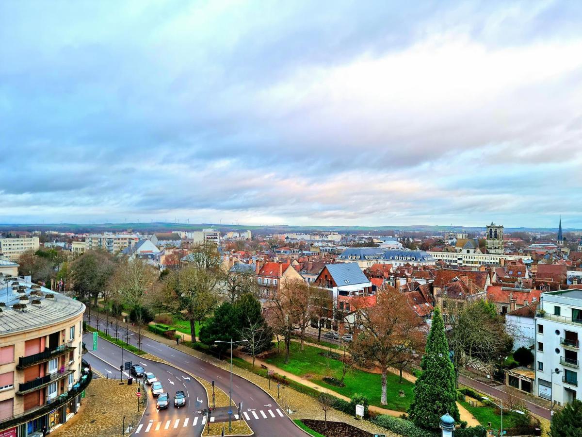 Le Perchoir, High-End & Panoramic View Troyes Exterior foto