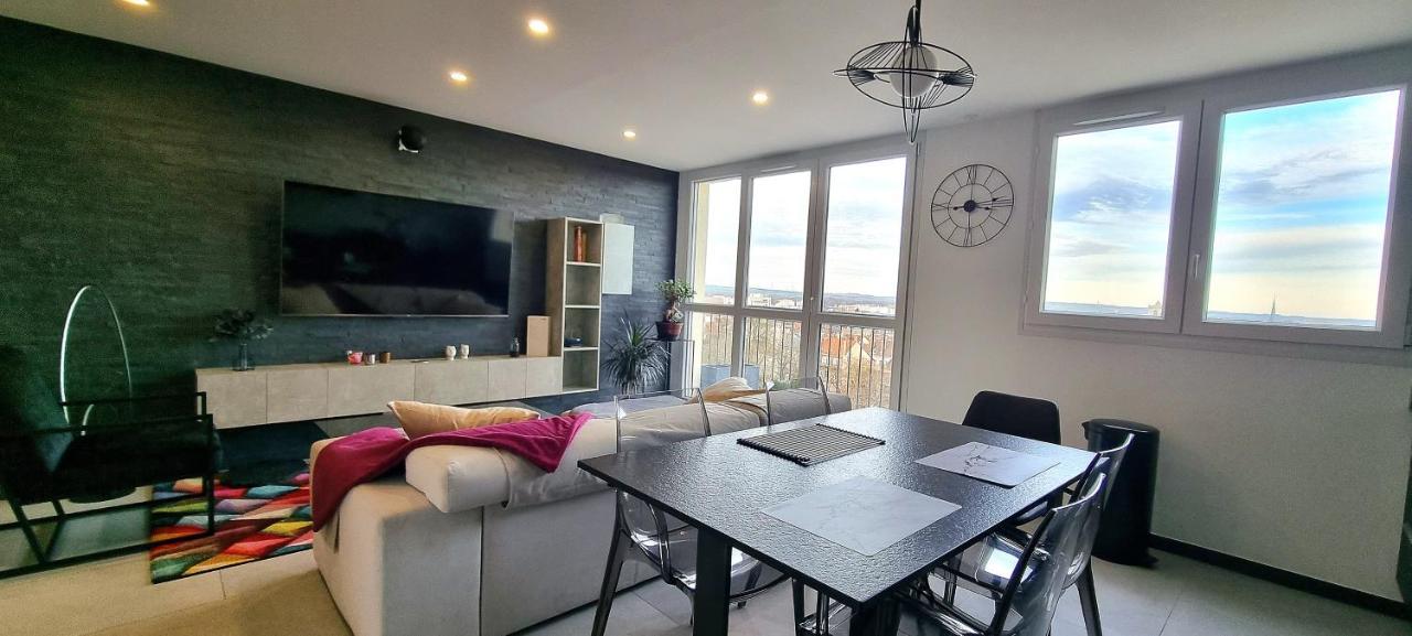 Le Perchoir, High-End & Panoramic View Troyes Exterior foto