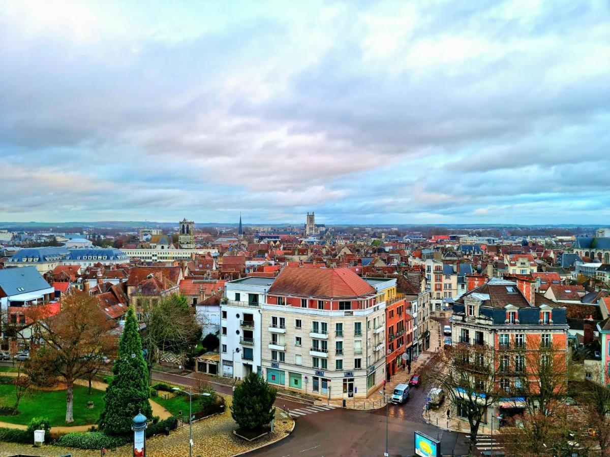 Le Perchoir, High-End & Panoramic View Troyes Exterior foto